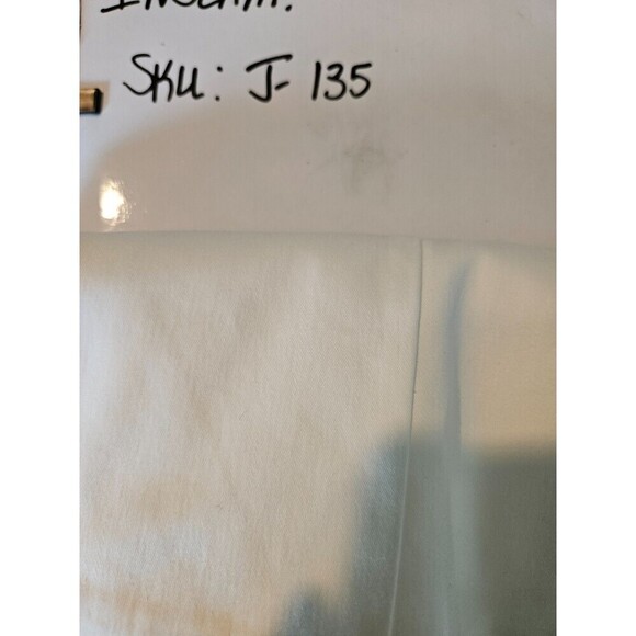 Worthington Women's Off White Knee Length Lined Straight Pencil Skirt Size 6 - Picture 10 of 10